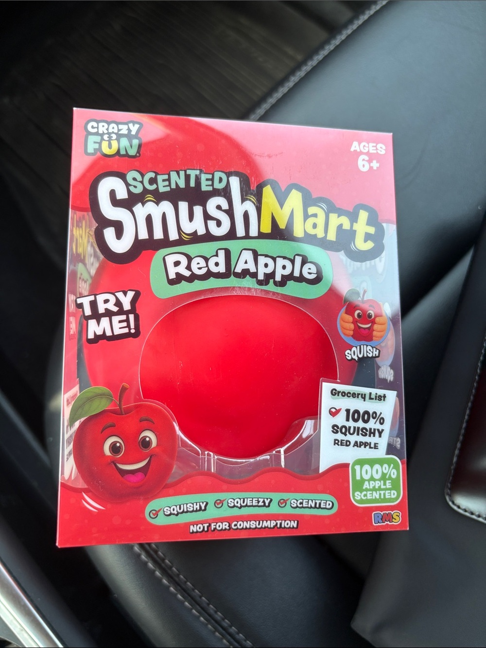 RMS SmushMart Scented Red Apple Squishy Toy